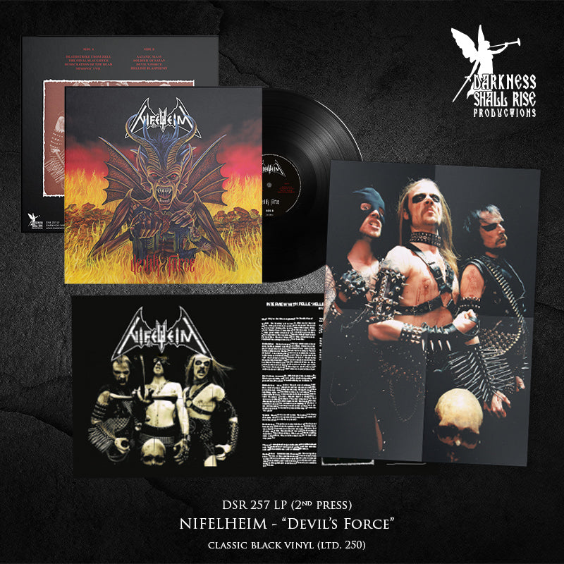 Nifelheim (SWE) - Devil's Force - LP (2nd pressing) - Black Vinyl