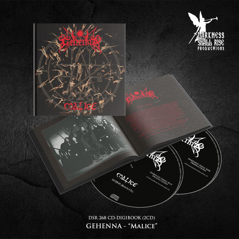 Gehenna (NOR) - Malice (Our Third Spell) - Hardcover Digibook 2CD