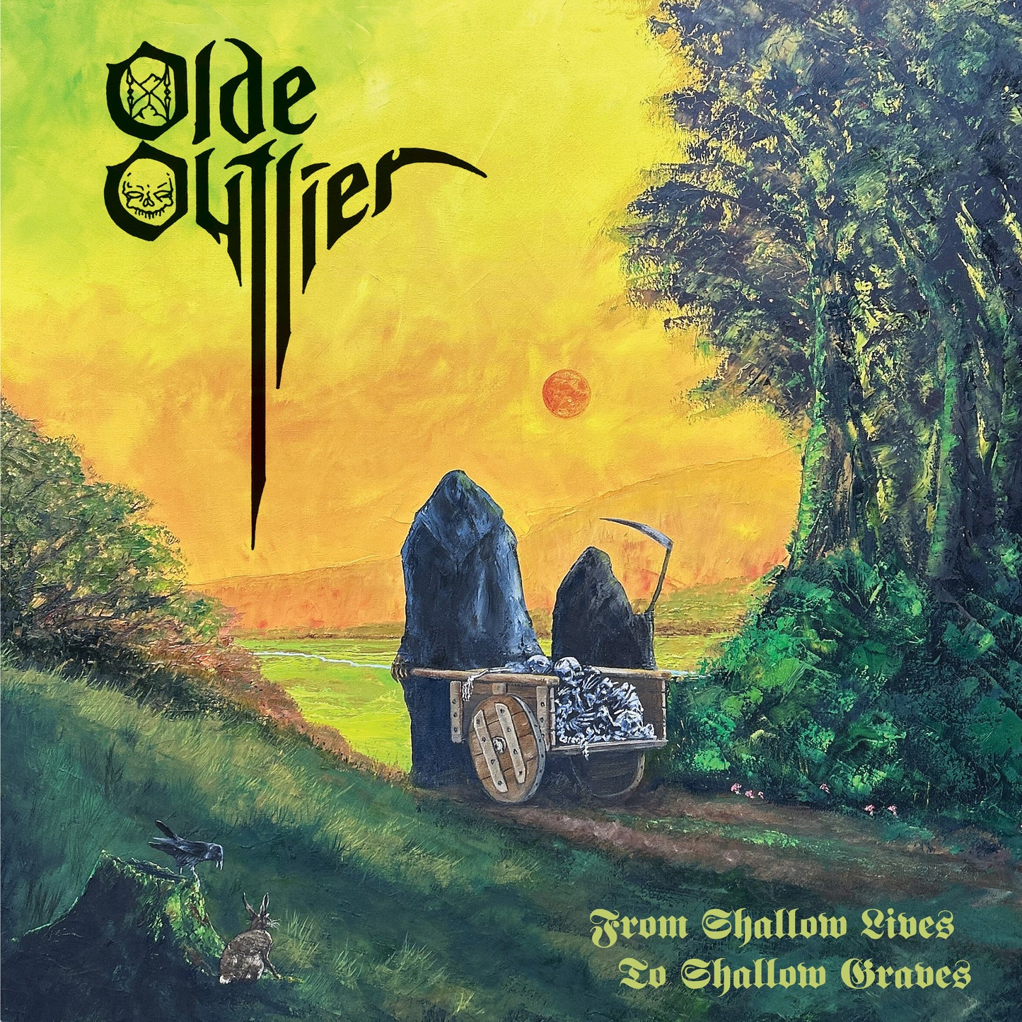 OLDE OUTLIER - From Shallow Lives to Shallow Graves, CD
