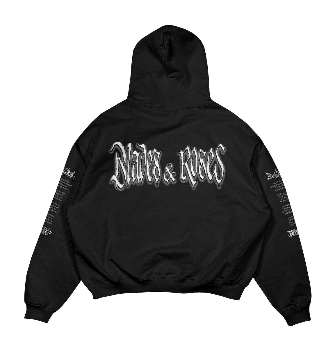 DRAUGVEIL & SELVNATT - Blades & Roses, Hoodie