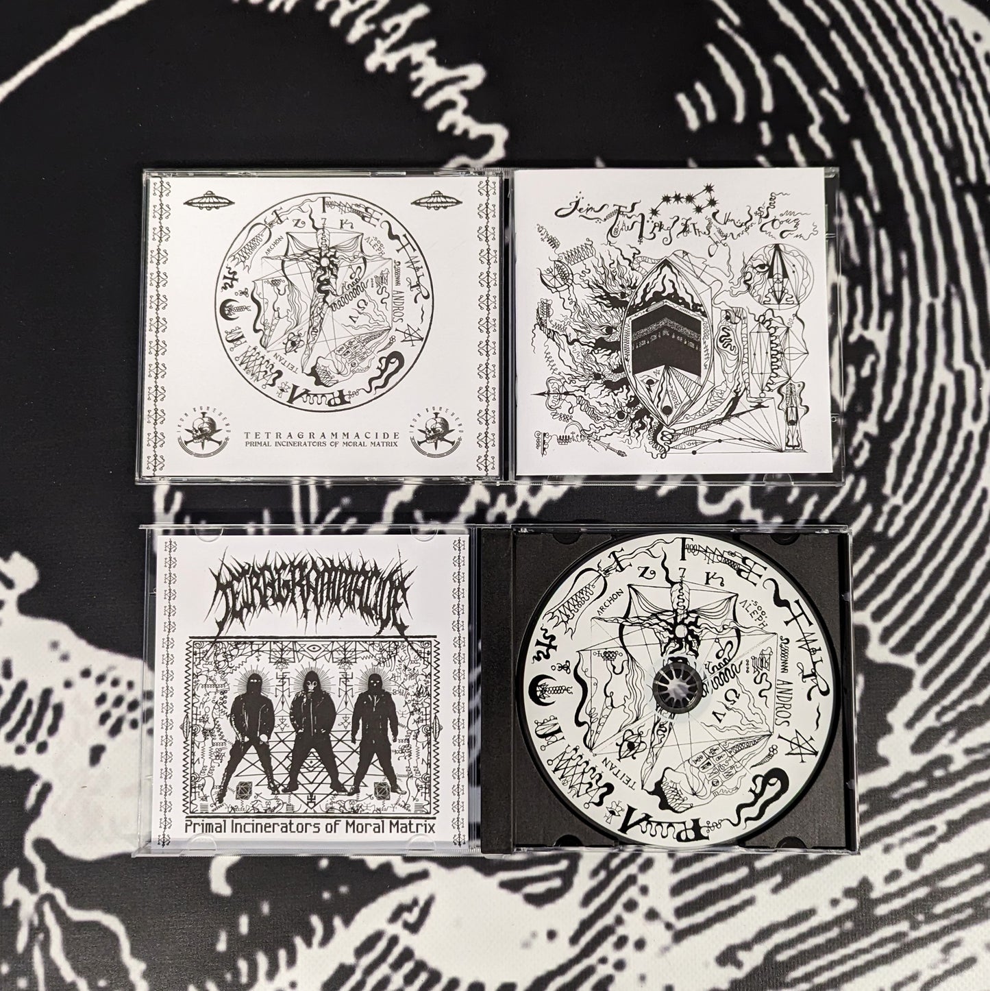 TETRAGRAMMACIDE - Primal Incinerators of Moral Matrix, CD