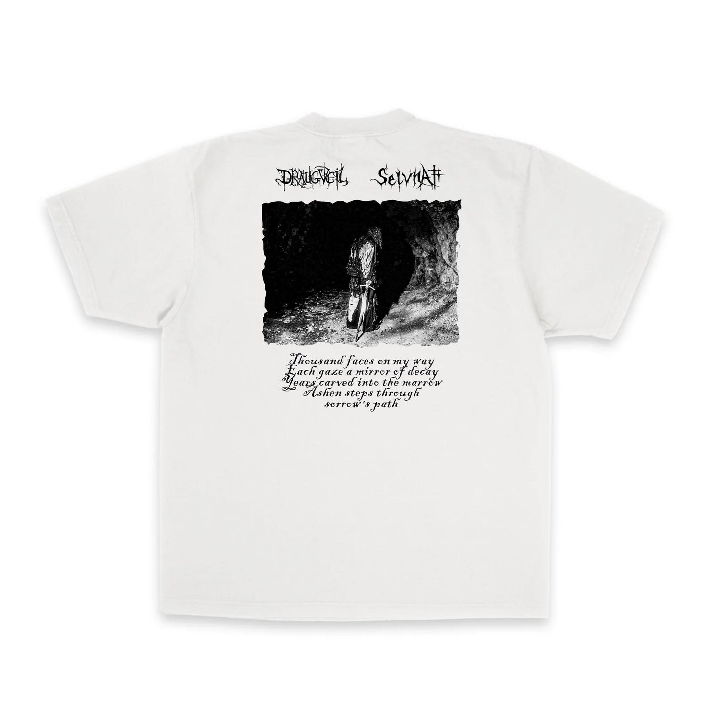 DRAUGVEIL & SELVNATT - Blades & Roses, T-Shirt