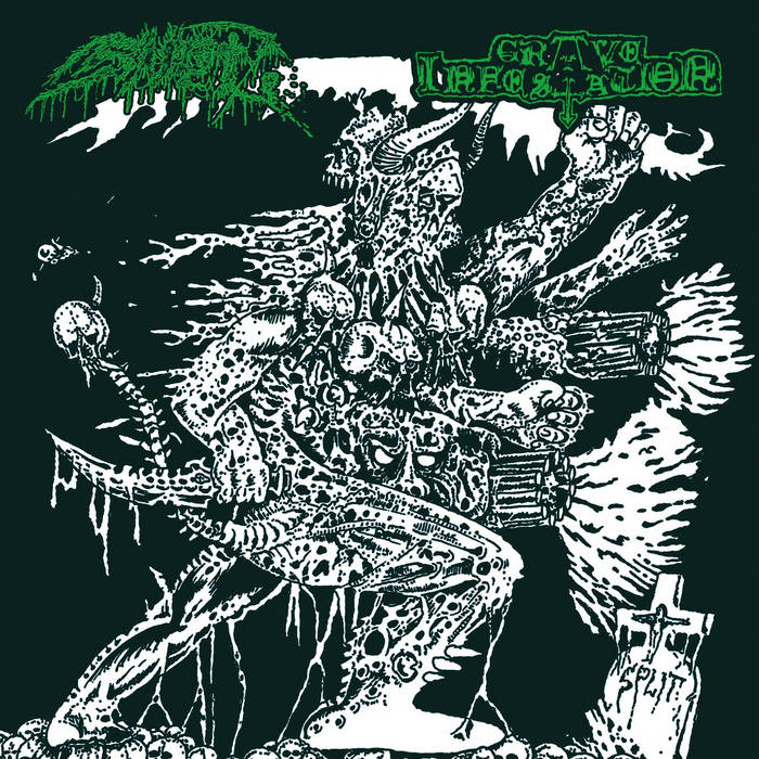GRAVE INFESTATION / SNET Split 7"