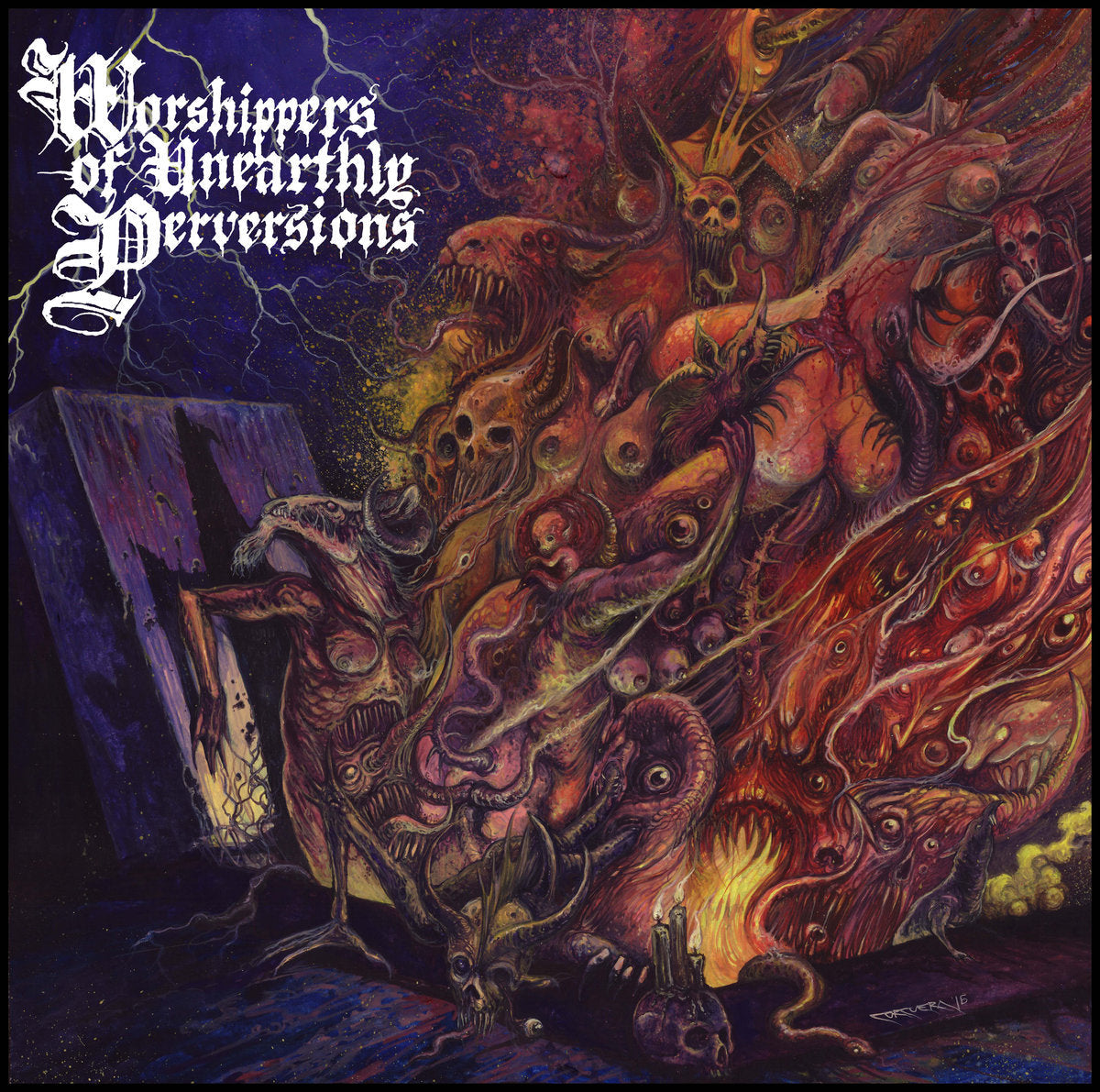 BEASTIALITY Worshippers of Unearthly Perversions LP