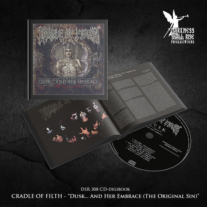 Cradle Of Filth (UK) - Dusk And Her Embrace (The Original Sin) - Hardcover Digibook CD