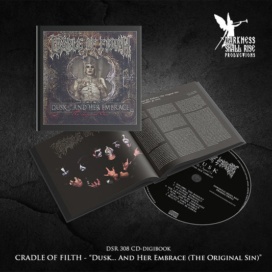 Cradle Of Filth (UK) - Dusk And Her Embrace (The Original Sin) - Hardcover Digibook CD