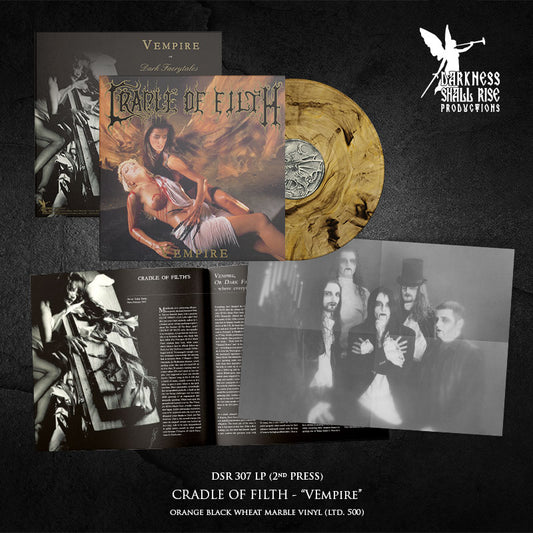 Cradle Of Filth (UK) - V Empire, Or Dark Faerytales In Phallustein - LP  (Black Wheat Marble)