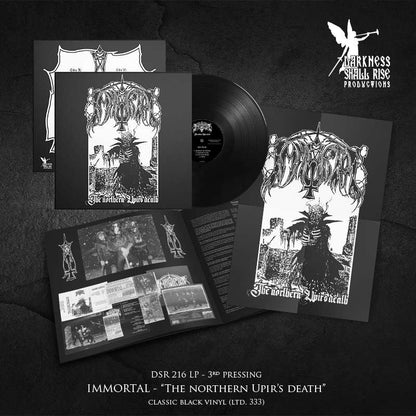 IMMORTAL - The Northern Upir’s Death (Black or Transparent Ice), LP [PRE-ORDER]