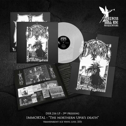 IMMORTAL - The Northern Upir’s Death (Black or Transparent Ice), LP [PRE-ORDER]
