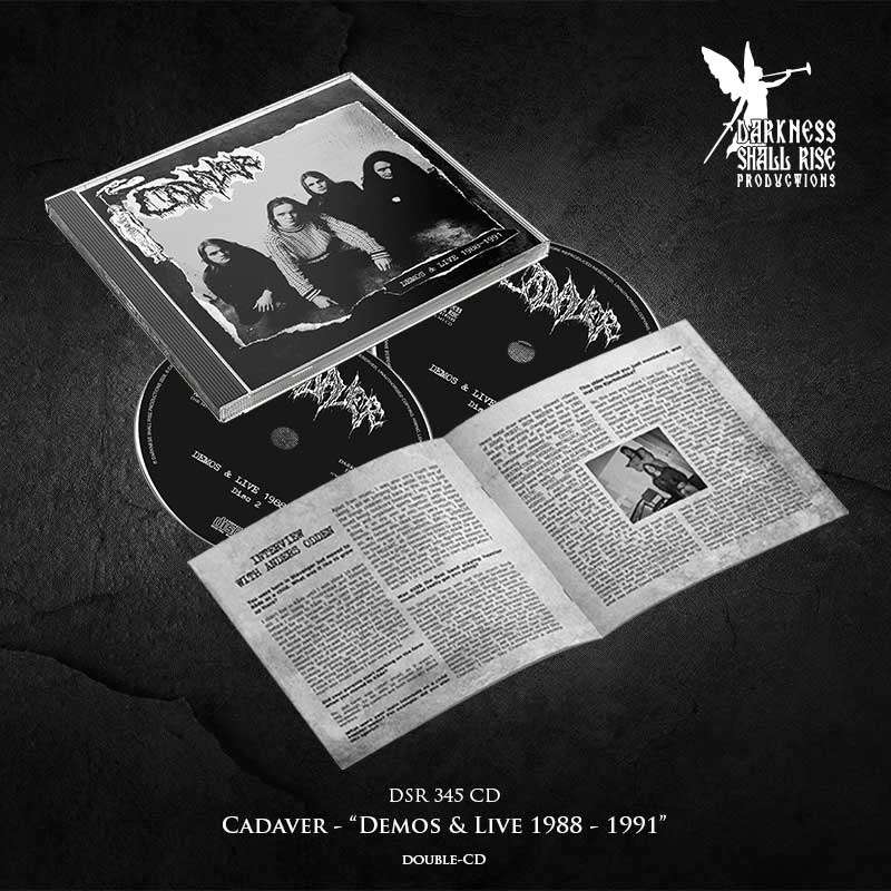CADAVER - Demos & Live 1988-1991, 2CD [PRE-ORDER]