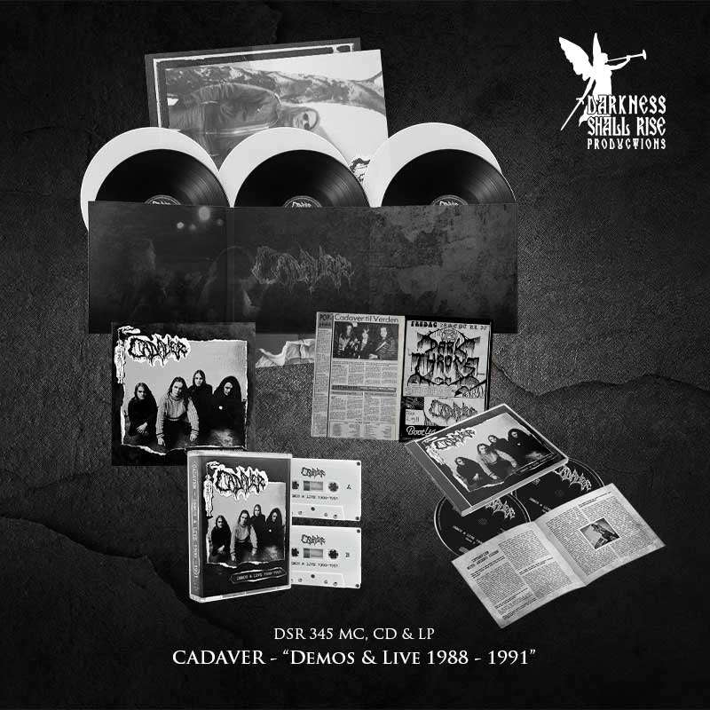 CADAVER - Demos & Live 1988-1991, 3LP (Black or White) [PRE-ORDER]