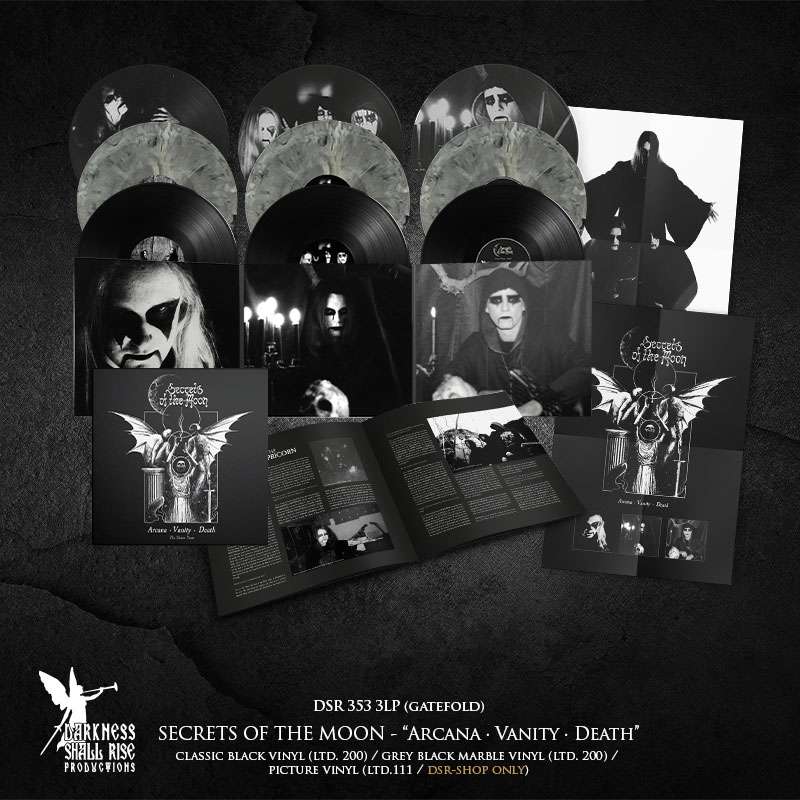 Secrets of the Moon – Arcana Vanity Death (The Demo Years), 3LP [Pre-Order]