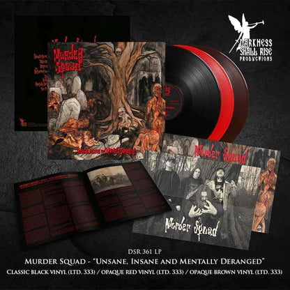 Murder Squad (SWE) – Unsane, Insane and Mentally Deranged, LP [Pre-Order]