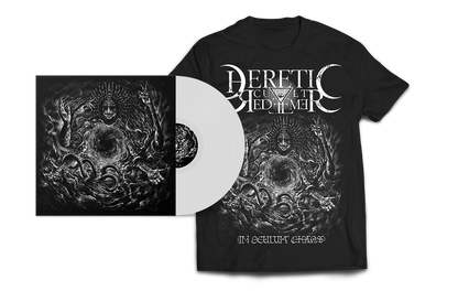 HERETIC CULT REDEEMER - In Oculum Chaos, LP & Shirt [Pre-Reserve]