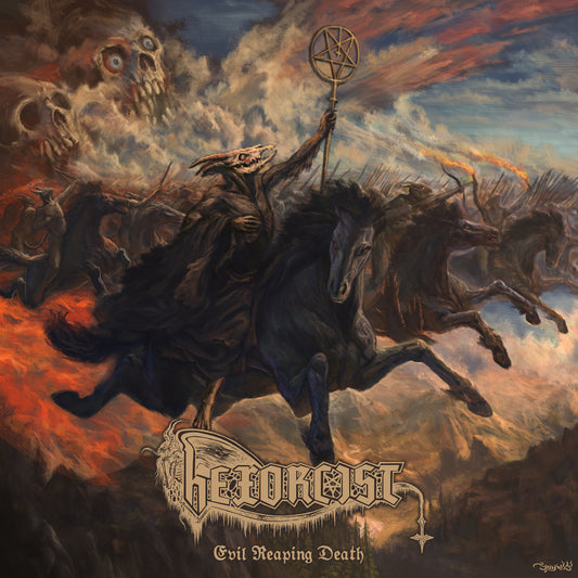 HEXORCIST - Evil Reaping Death, CD & LP (Black or Brown Smoke) [PRE-ORDER] (Copy)