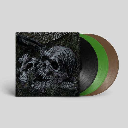 MALTHUSIAN / SUFFERING HOUR Time's Withering Shadow LP Gatefold