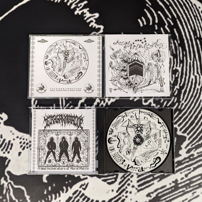 TETRAGRAMMACIDE - Primal Incinerators of Moral Matrix, CD