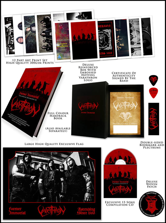 Forever Immortal – The Official Biography of Varathron, Deluxe Boxset Edition [Pre-Order]