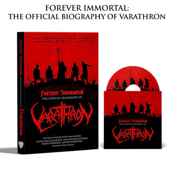 Forever Immortal – The Official Biography of Varathron, Hardback Book & CD[Pre-Order]