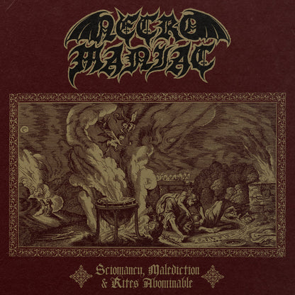 Necromaniac - Sciomancy, Malediction & Rites Abominable, LP (New Pressing)