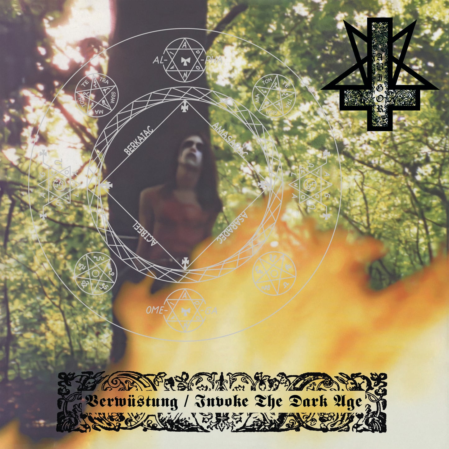 ABIGOR - Verwüstung / Invoke The Dark Age (Black or Transparent Vinyl), LP [PRE-ORDER]