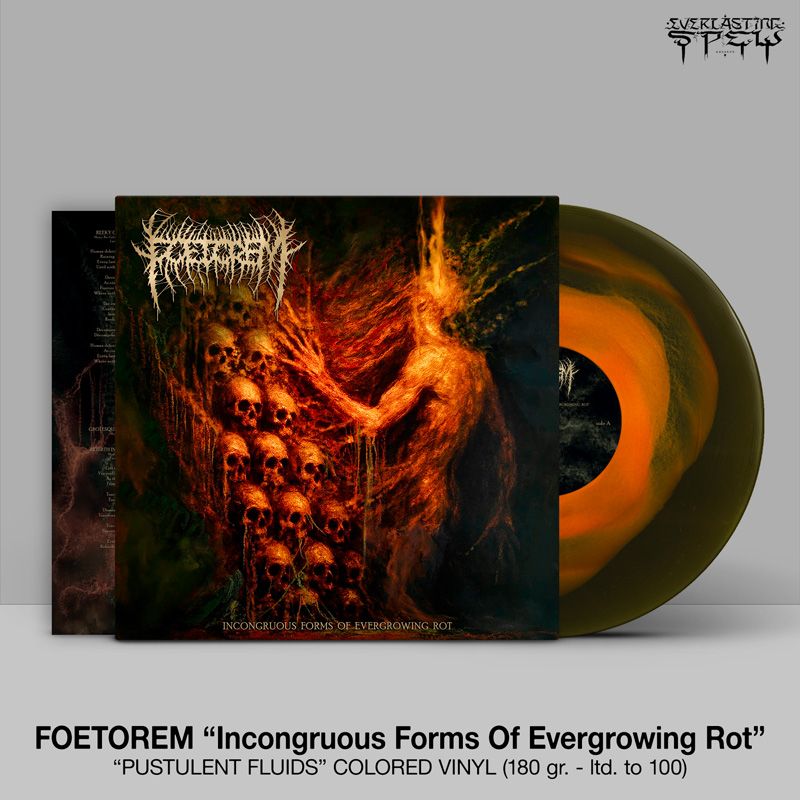 FOETOREM - Incongruous Forms Of Evergrowing Rot, LP [Pre-Reserve]