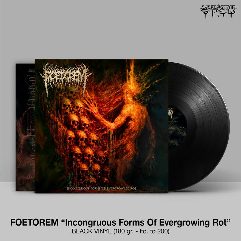FOETOREM - Incongruous Forms Of Evergrowing Rot, LP [Pre-Reserve]