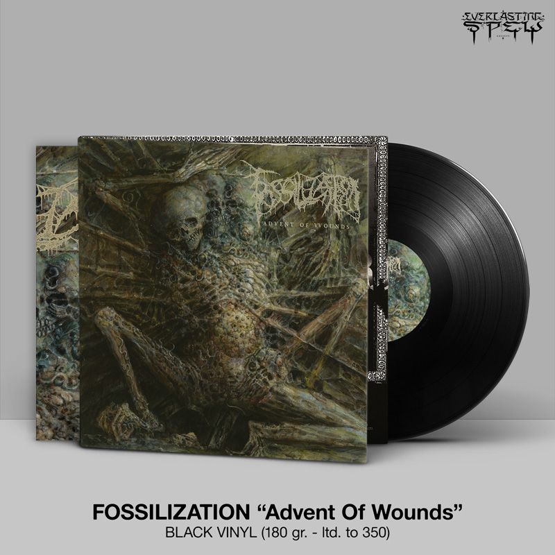 FOSSILIZATION - Advent Of Wounds, LP [PRE-ORDER]
